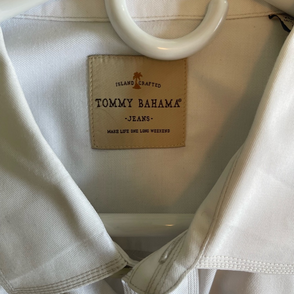 Tommy Bahama White Casual Shirt